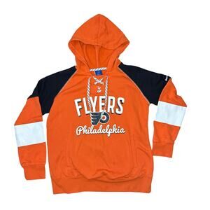 Reebok Philadelphia Flyers NHL Women’s Hoodie Size L